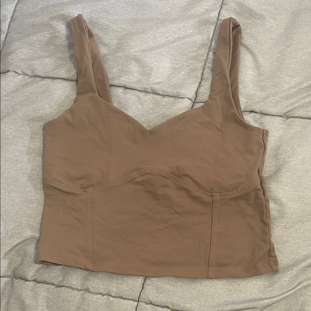 Abercrombie & Fitch Soft Collection Brown Top